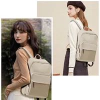 New Simple Large Capacity Backpack Women Travel Business Teacher Backpack Laptop Shoulder Bag Girl School Student Backpack Purse - Image 6