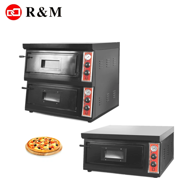 Commerciello Outdoor Horno Piza Forno Elektrische Forno Per Pizza Gas 450 Graden Bakmachine Maken Machine Voor Restaurant Bakkerij