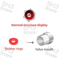 4Pcs/Set OZ Racing Logo Car Wheel Tire Air Valve Stem Caps Airtight Covers For Auto Truck Motorcycle Universal Tyre Accessories 5