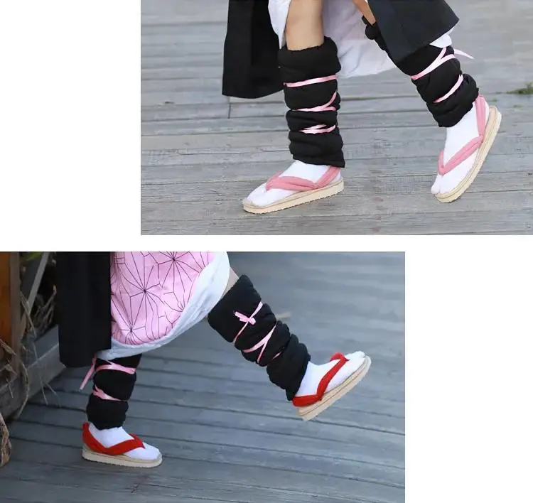 Demon Slayer Waraji Sandals Cosplay for Men/Women (Unofficial)