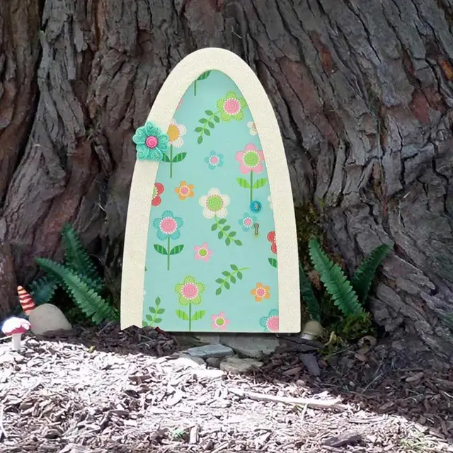 Miniatűr Tündér Ház Ajtó Kis Fogak Mágia Készletek Tündérmese Oktatás Tanulási Játékok Apró Modellek Lányoknak - Image 2