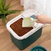 Pet Food Storage Container 22lb Air Tight Dog Food Container Pet Dry Food Storage Moisture Proof Cat Puppy Food Bin With Lid 3
