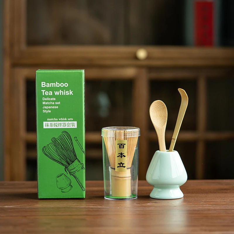 Song Dynasty Tea Dispensing Utensils Set Tea Brush Matcha Stirrers for Beginnesr Selecting Bamboo Products Hundred Benli Brushes