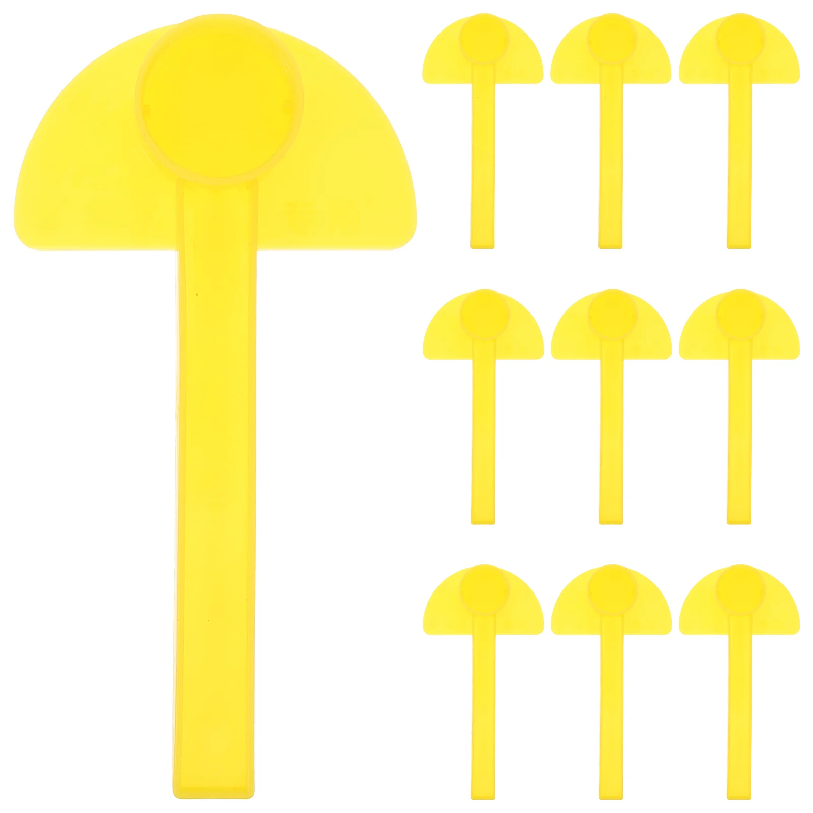 

10 Pcs Nest Door Feeder Letter Bees Keeper Tools Water Feeding Cup Plastic Waterer for Garden Houses