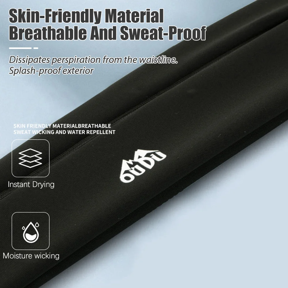 Running waist bag NEWBOLER Running Waist Bag Men Women Invisible Trail Running Belt Hydration Waist Pack Phone Holder Gym Fitness Marathon