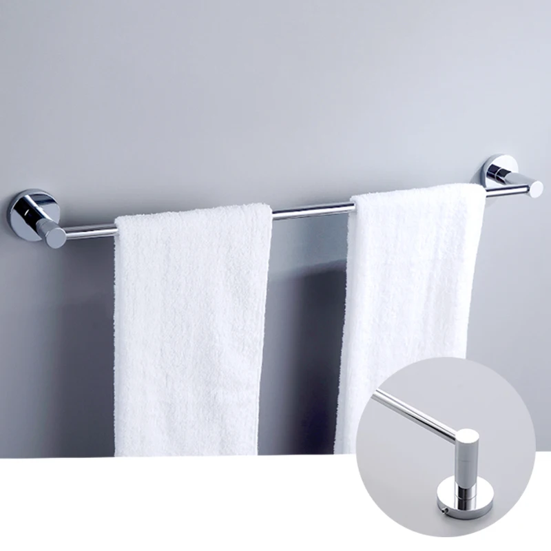 Chrome Polished Stainless Steel Towel Rack Toilet Brush Holder Wall Mounted Paper Holder Towel Bar Hook Bathroom Accessories