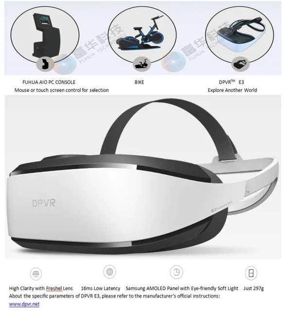 DPVR E3 4K GAMING COMBO VRヘッドマウントディスプレイ E3-4K ゲーミングコンボ｜DPVR｜株式会社アユート PCパーツ・VR