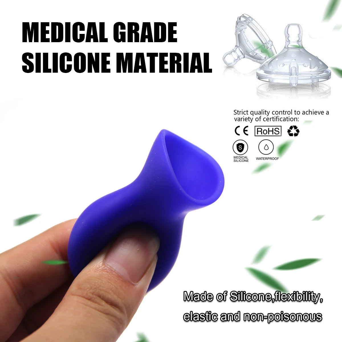 Nipple Sex Toys Nipple Sucker G Spot Nipple Pump Suction Cup Breast Massager Clitoris Stimulator No Vibrator for Woman Couples