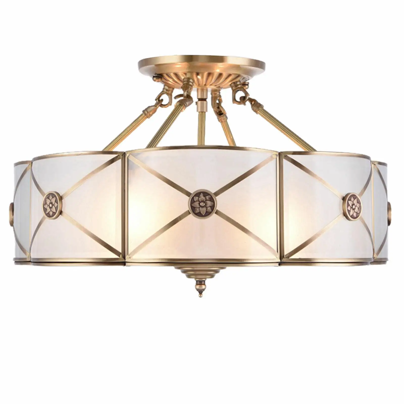 

Tiffany Style Lamp Hanging Ceiling Pendant Lighting Chandelier Stained Glass Ceiling Fixture Luxury Design Home Light