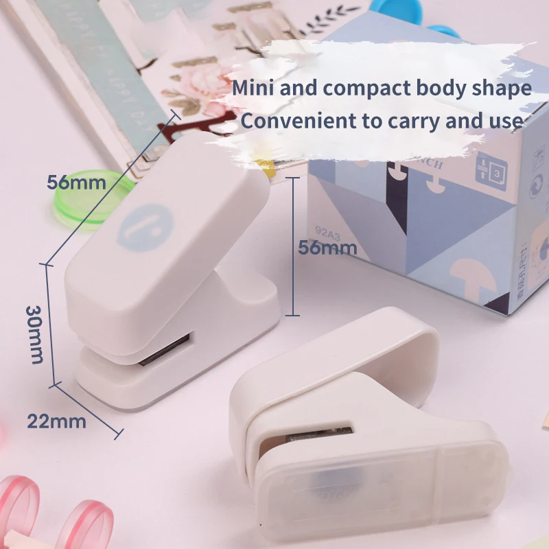 우수한 싱글 홀 버섯 버클 T 홀 핸드 북, 멀티 홀 펀칭 머신, 창의적인 문구