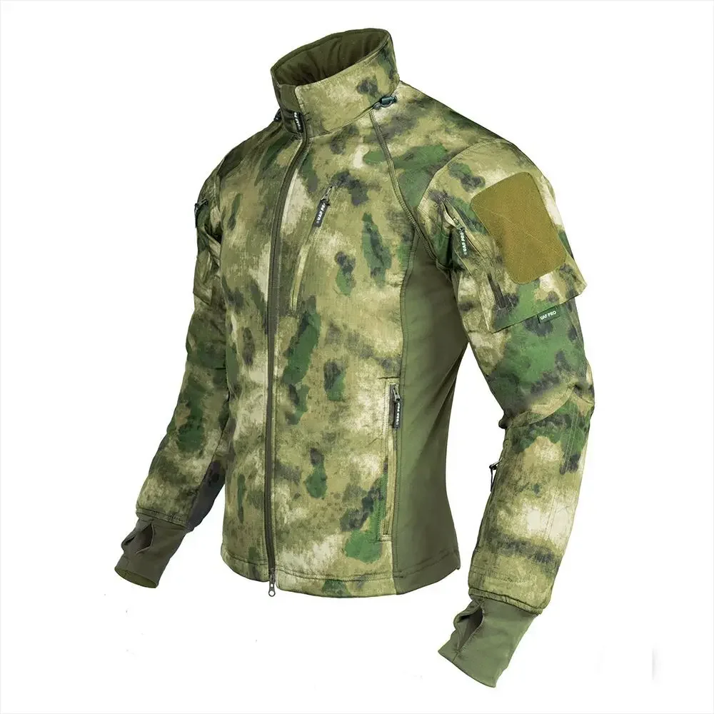 

New Men's Tactical Cotton Waterproof Padded Ultralight Camouflage Tactical Jacket Outdoor Mountaineering Ski Jacket