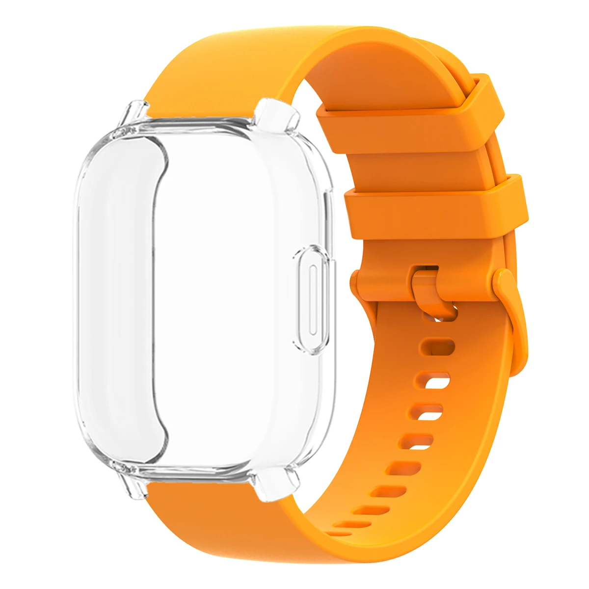 Silicone Strap with Protective Case