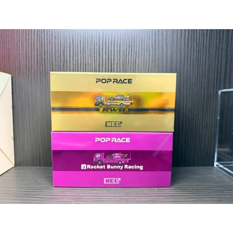 POPRACE 1/64 RWB 930 2026 HEC 전시회 독점 신상품 컬렉션 에디션 합금 다이캐스팅 장난감 자동차 축제 선물
