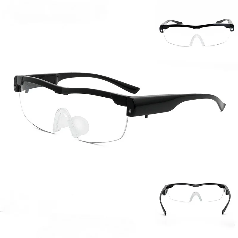 Occhiali Da Lettura Con Lente D'Ingrandimento 160% - Anti Luce Blu Per Anziani E Hobby - Foto 4