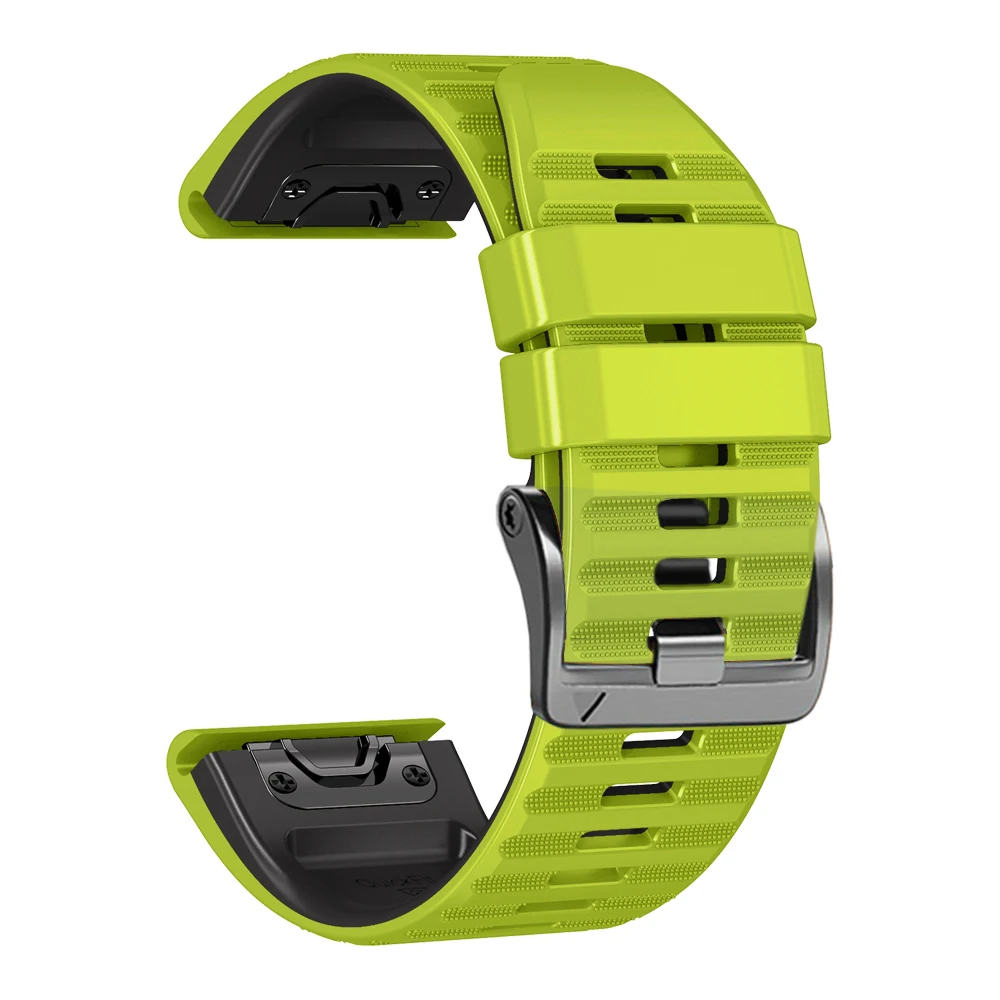 QuickFit Silicone Watchband Bracelet - Premium Strap for Garmin Fenix & Enduro Series