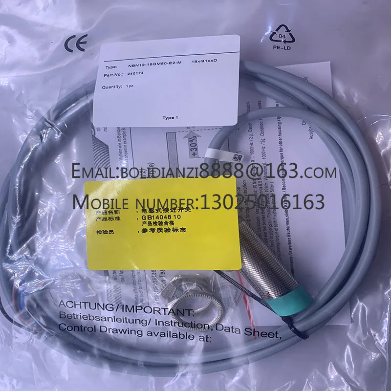 

Новый датчик приближения Φ/18GM50-E0 NBN12-18GM50-E2/A0 NBN12-18GM50-A2