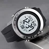 SKMEI 1524 For Mens Waterproof Chrono Count Down Male Hour montre homme Big Dial Sport Men Watch 2 Time LED Digital Wristwatches 3