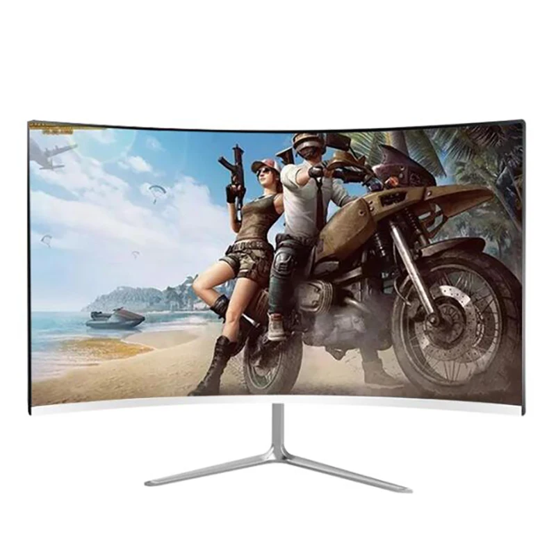 

24/27/32 Inch 2k Frameless Curved Gaming Monitor narrow border LED display 75hz Ips HD computer U-ltraWide PC Monitors