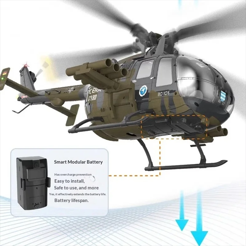 Détail cockpit hélicoptère RC télécommandé peinture militaire