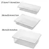 Vegetable Meat Kitchen Supplies Keep fresh Refrigerator Organizer Drain Storage Box Drainage Container Freezing Food 6