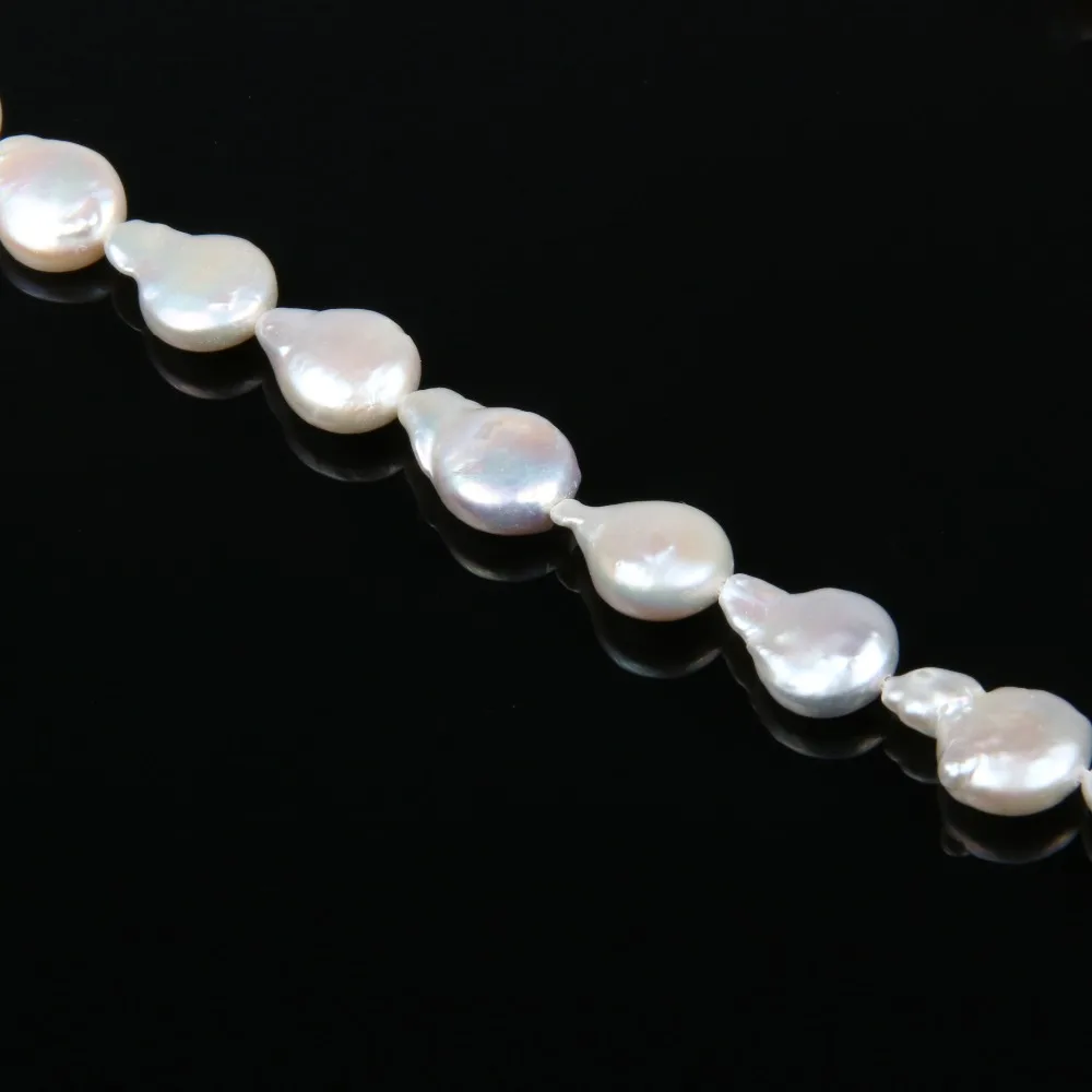 Natural Freshwater Pearl Beaded High Quality 36cm Punch Loose Beads for Jewelry Making DIY Necklace Bracelet Accessories