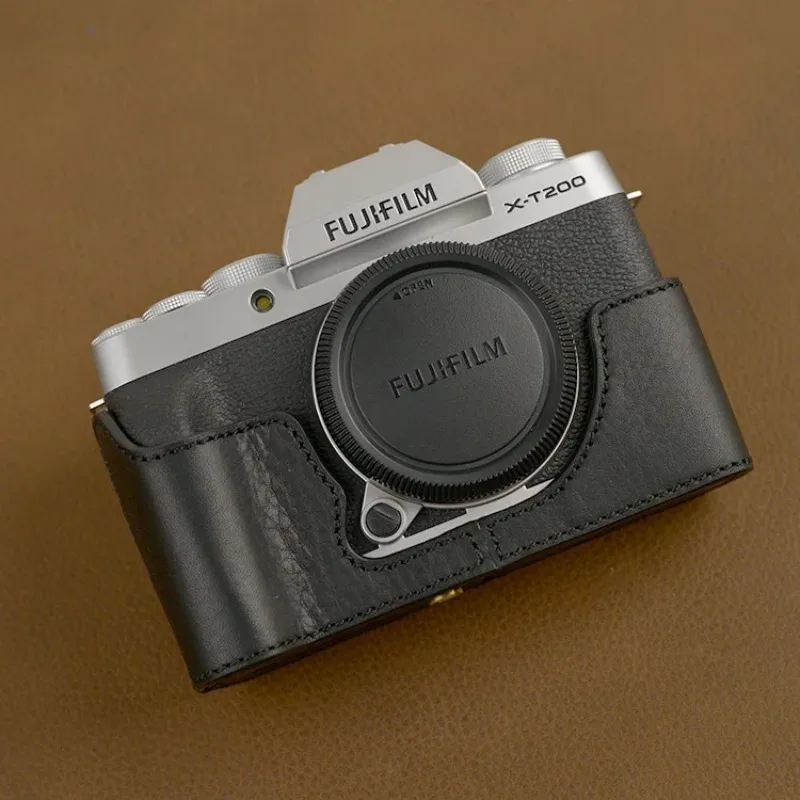 

Чехол ручной работы из натуральной кожи для фотоаппарата FUJIFILM XT200