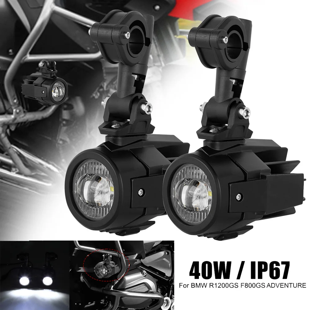 Per Bmw R1250Gs R1200Gs F750Gs F850Gs G310Gs Faro Anteriore Del Motociclo Fendinebbia Led Guida Che Passa Fendinebbia Luci Ausiliarie