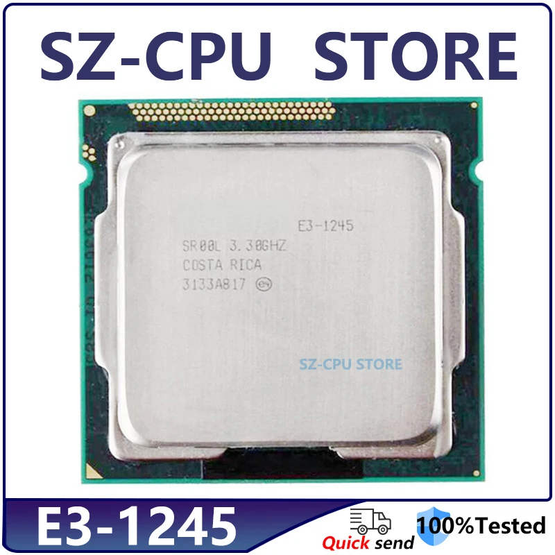 

Xeon E3-1245 E3 1245 3,3 GHz б/у четырехъядерный восьмипоточный процессор 8M 95W LGA 1155