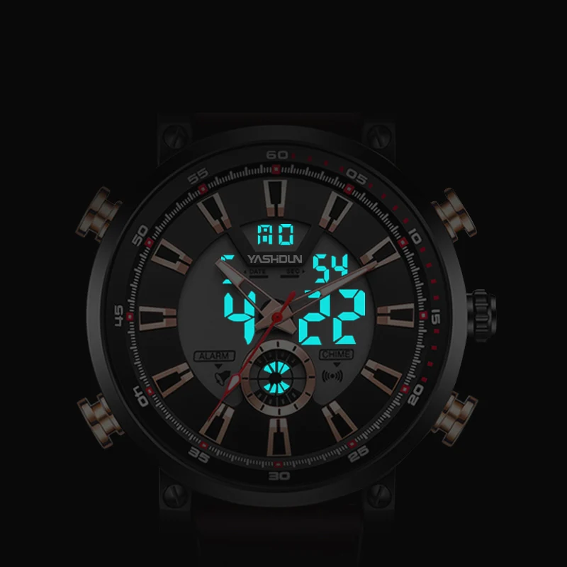 Brand Watch Men Leather Sports Watches Men's Army Military Quartz Wristwatch Chronograph Male Clock Relogio Masculino 2023 New