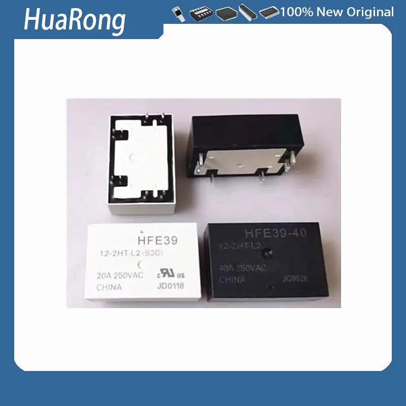 

2 шт./партия, HFE39 12-2HT-L2 20A 16A HFE39-40 12-2HT-L2 12V 40A 8PIN