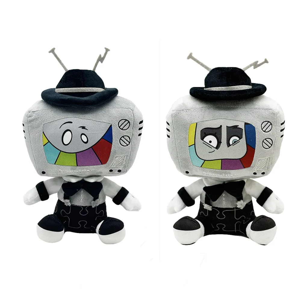 35cm SMG4 Mr. Puzzles Plush Toys Cute Soft Stuffed Cushion Cartoon