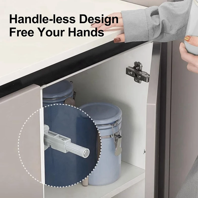 Push To Open Door Catches 24 Pack Push Latch For Cupboard Door Catch For Closet Magnetic Latch