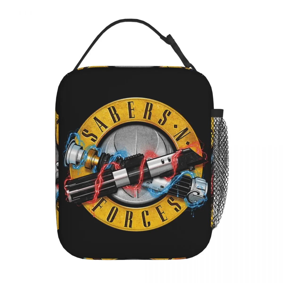 

Insulated Lunch Box Guns N Roses Lightsaber Merch Storage Food Box Ins Style Cooler Thermal Lunch Box For School