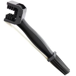 Premium Motorcycle Chain Brush Cleaner and Motocross Cover Accessory (Black)