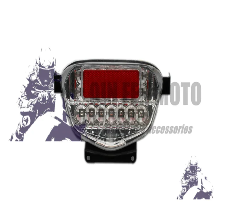 

Motorcycle Rear Taillight LED Stop Light Turn Signal Indicator Integrated Lights Fit For GSXR600750 00-03 GSXR1000 K1 01-02