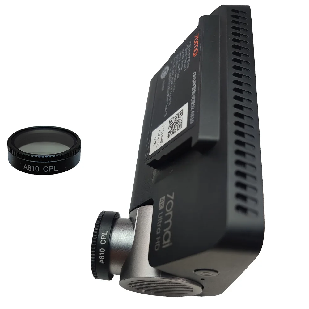 CPL Filter Circular Polarizing Filter Lens Cover For 70mai A810 Car DVR Camera Dash Cam 1pcs