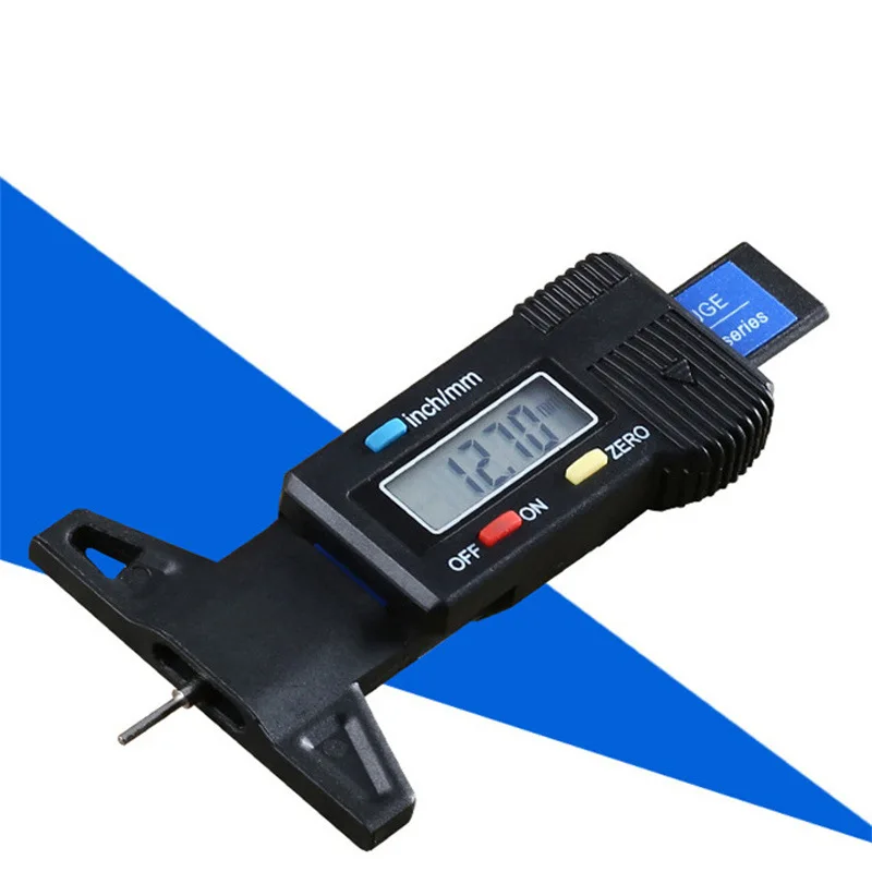 Digital Tire Tread Depth Gauge Meter Measurer for Cars Trucks and SUV 0-25.4mm In Stock ping tire tread gauge