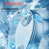 Portable Neck Fan 10000mAh Rechargeable Fan Mini 3-Speeds Large Wind Outdoor Silent Electric Ventilador for Home Camping Outdoor 2