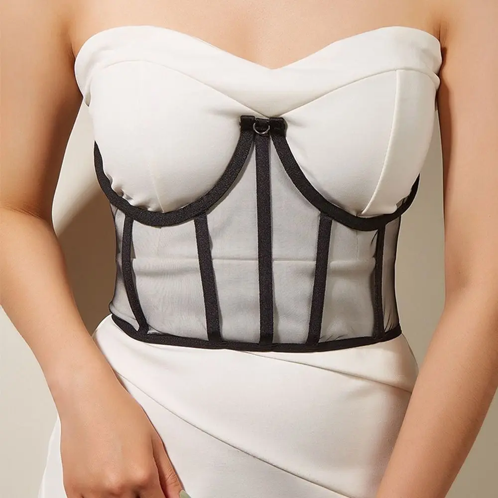 

Waistcoat Chest Support Bandage Adjustable Waistband Waist Corset Belts Slim Waist Belt Tie Cummerbunds Women Waist Belt