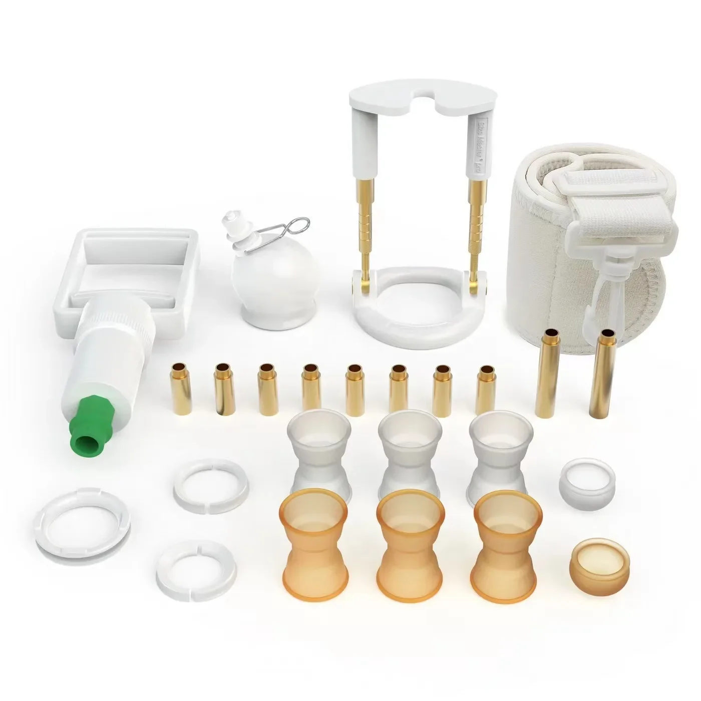 Penis enlargement device stretch clamp vacuum cup men growth traction device