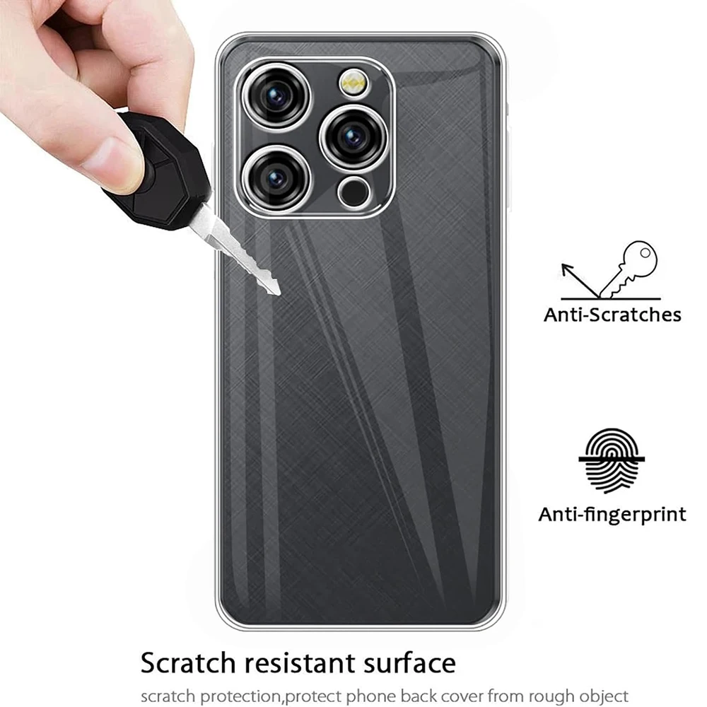 OUKITEL P1 ケースソフト TPU 電話ケース OUKITEL P1 クリア