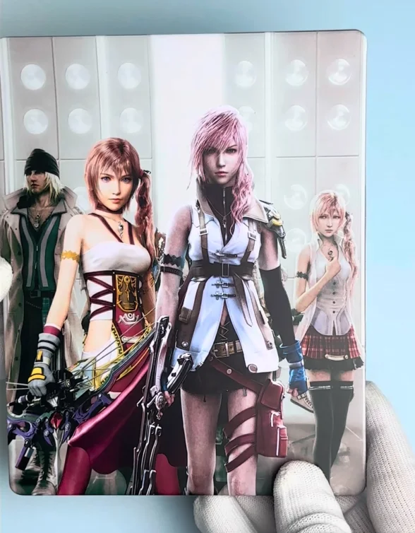 FF XIII 라이팅 앤 바닐라 에디션 스틸케이스 판타지박스 (CD 없이 그냥 박스)