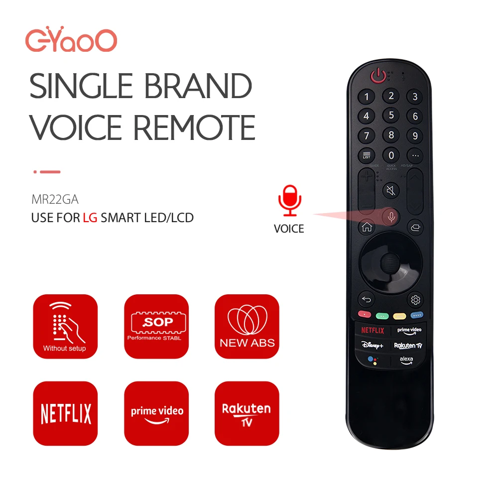 MR22GA Original Magic Voice Remote For LG TV LED 4K UHD Smart webOS