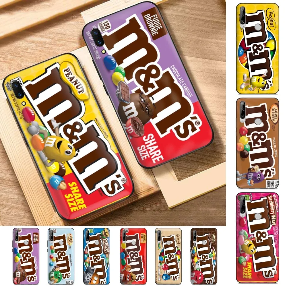 Custodia Per Telefono M-M & M-Chocolates Per Huawei Y9 6 7 5 Prime Enjoy 7S 7 8 Plus 7A 9E 9Plus 8E Lite Psmart Shell