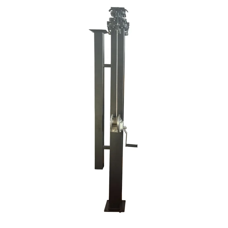 

Trolley Light Tower Professional Light Portable Light Tower Mast Telescopic Retractable Mast