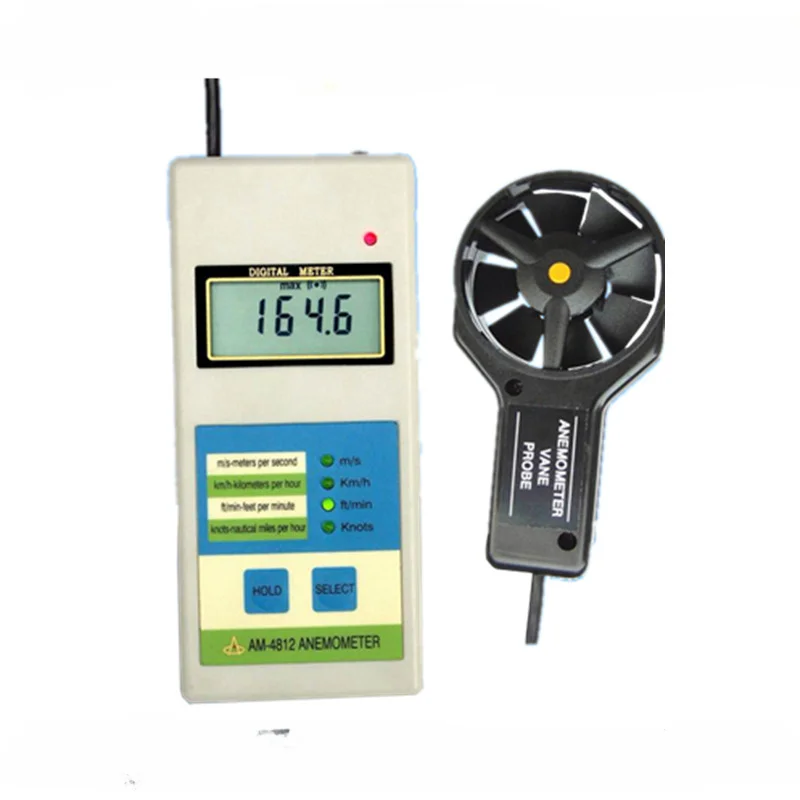 AM-4812 anemometer, environment