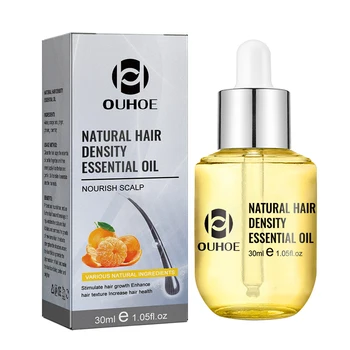 30ml Ginger Hair Growth Oil for Men Women Fast Regrow Hair Thicker & Fuller Root Strengthening Hair Loss Treatment Hair Care