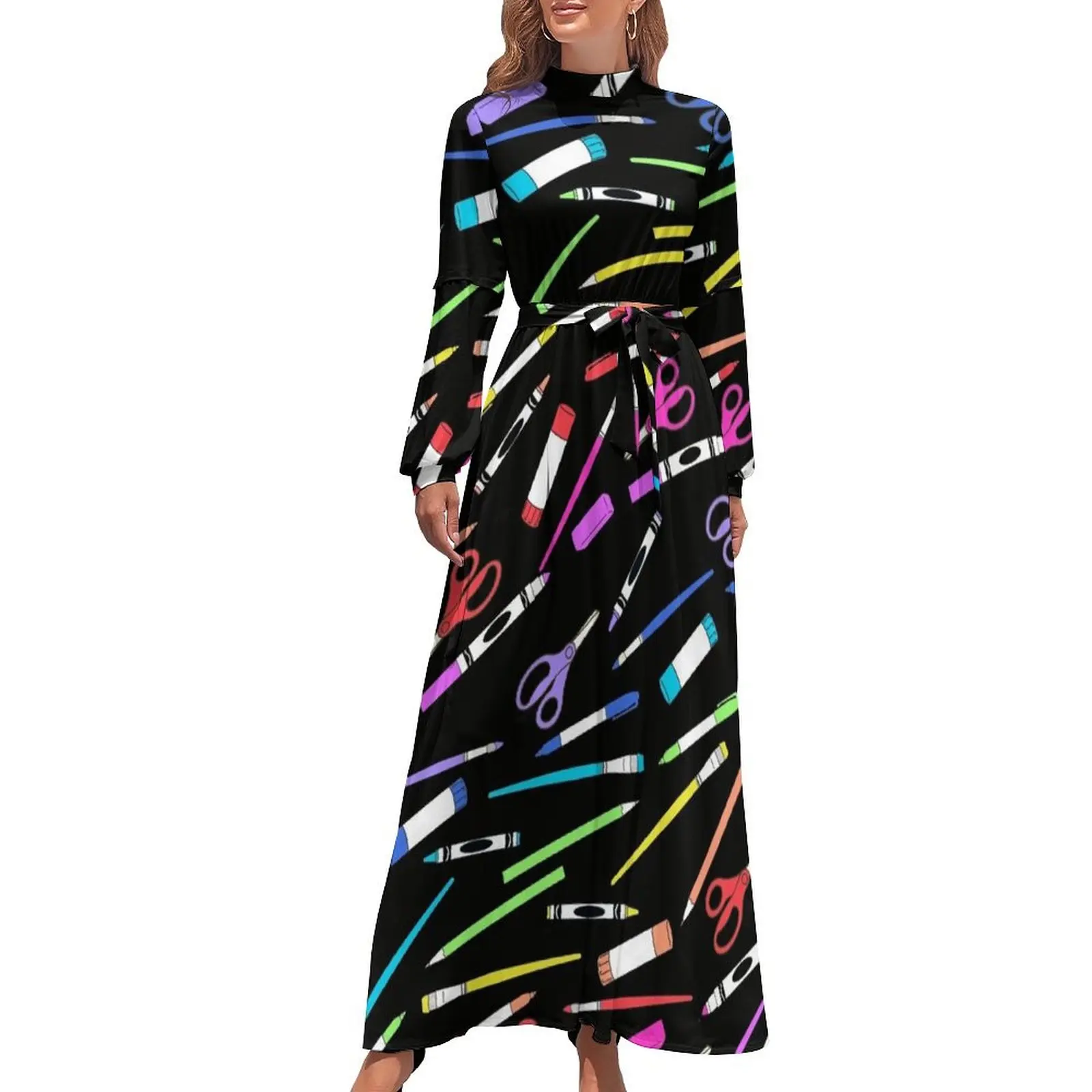 thumbnail image 1 of Vestido largo Magic Scrap, vestidos de mujer para ocasiones especiales, ropa de mujer, vestidos para fiesta de bodas, 1 of 5