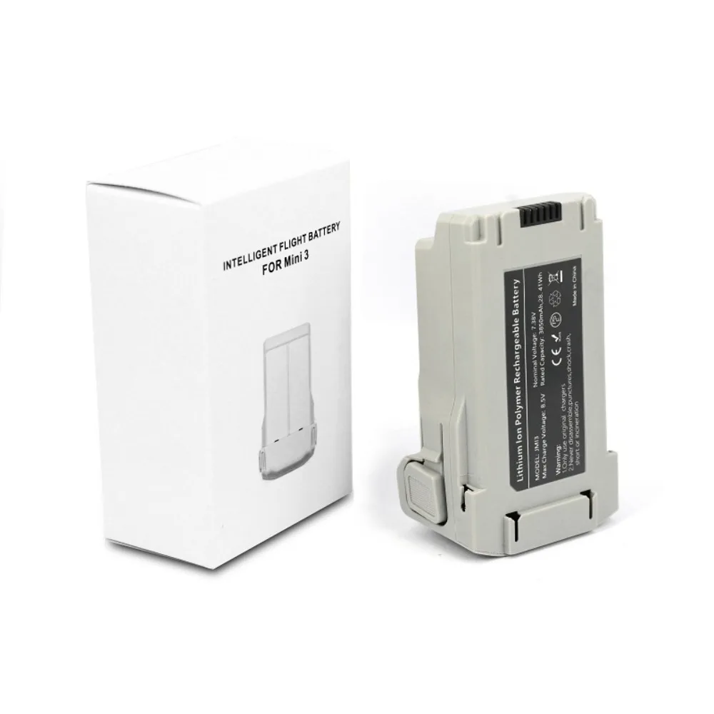 Batterie haute capacité pour DJI Mini 3 Pro et autres modèles, étiquette de spécifications visible