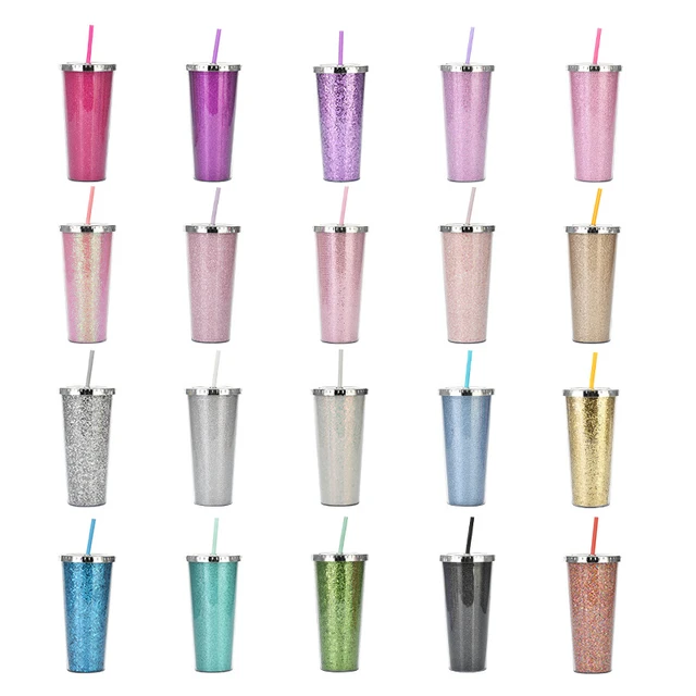 20oz Clear Travel Tumbler With Lid Straw Acrylic Drinking Cup Double Wall  Plastic Iced Coffee Cup For Bachelorette Party - Straw Cup - AliExpress